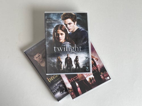 Twilight 3 DVD-filmer - The Twilight Saga: Breaking Dawn Part 1 & 2, Twilight