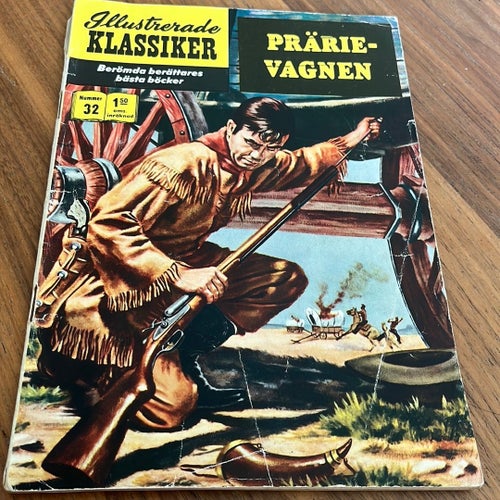 Illustrerade Klassiker Nr 32 Prärie-vagnen