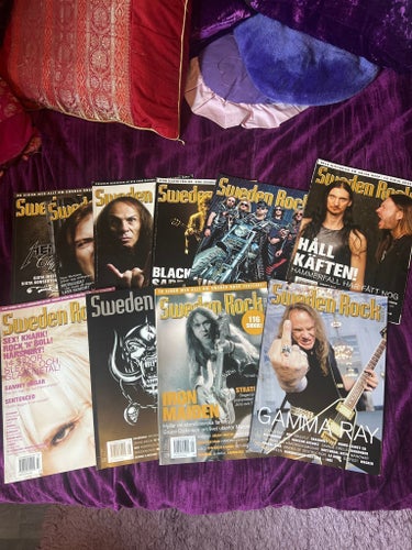 Sweden Rock Magazine tidningar Nr21-2004-Nr:30-2005
