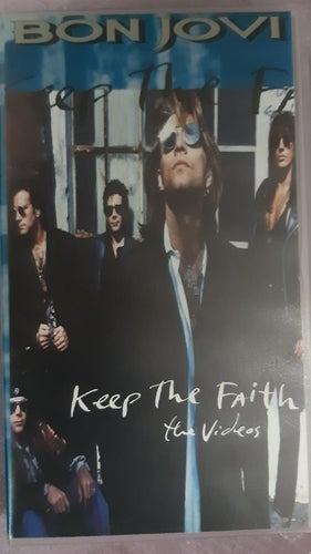 VHS PAL 1993 BON JOVI - Keep the Faith Videos