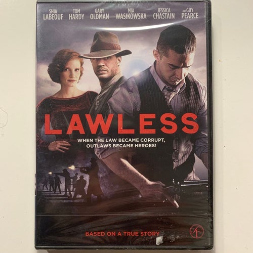 LAWLESS. DVD ACTION / DRAMA -12. INPLASTAD