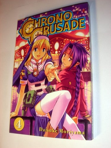 CHRONO CRUSADE MANGA serie svenska NY OLÄST !! Nr 4