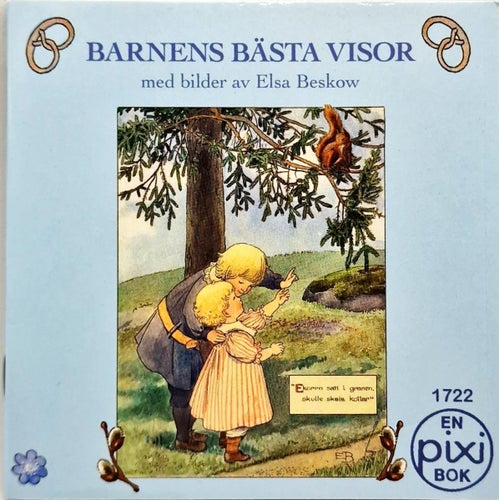 Barnens Bästa Visor nr 1722 pixi - Fri Frakt