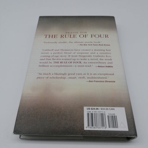 Dustin Thomason , Ian Caldwell - The Rule of Four