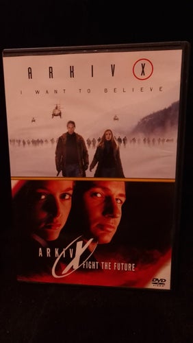 Arkiv X - Fight the Future/Want To Believe (DVD) David Duchovny - OOP/Utgången