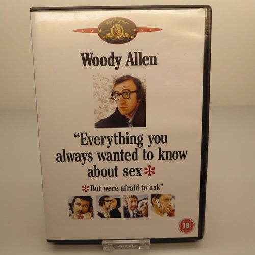 Woody Allan - Everything you always.-Region 2, DVD-film, Svensk text, Fint skick