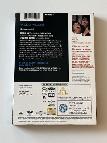 'Allo 'allo! - Series 5, vol.2 - BBC (OBS: ej svensk text). Beg. DVD-box