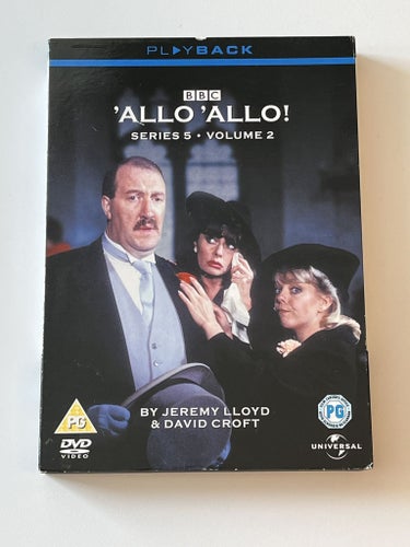 'Allo 'allo! - Series 5, vol.2 - BBC (OBS: ej svensk text). Beg. DVD-box