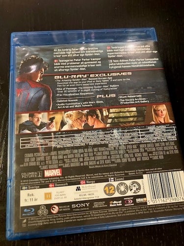The Amazing Spiderman Bluray 2-disc!