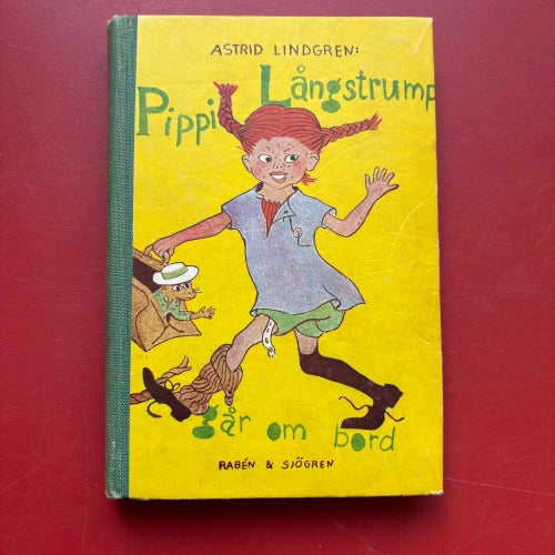 PIPPI LÅNGSTRUMP GÅR OMBORD Astrid Lindgren 1948