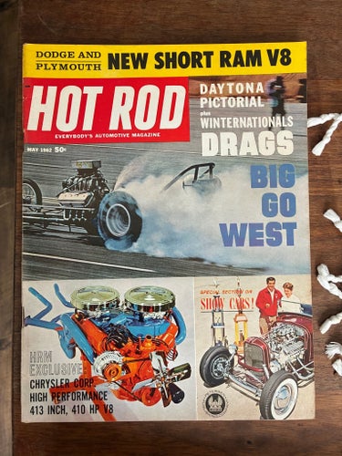 Hot Rod Magazine Maj 1962