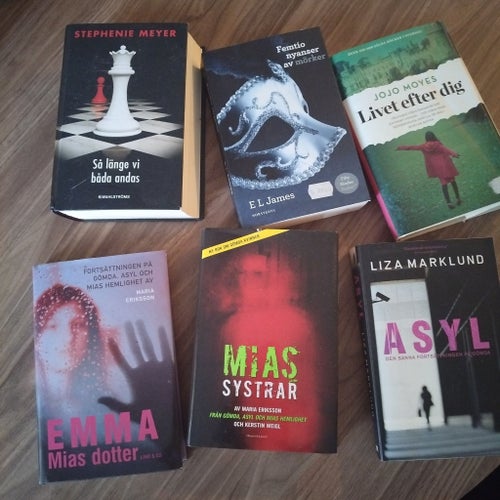 Blandade böcker svensk litteratur