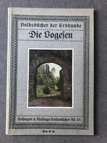 Fritz Groeber - Die Vogesen (1912)
