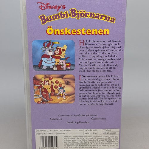 Disney - Bumbibjörnarna - Önskestenen - Svenskt tal - VHS