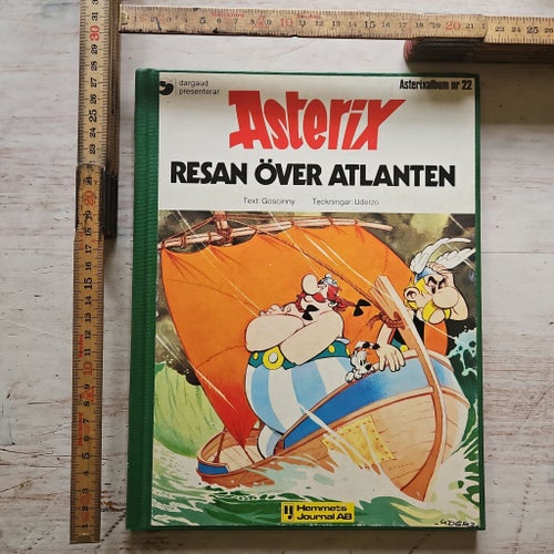 Asterix Resan över Atlanten av Goscinny och Uderzo, 1977