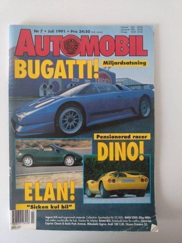 Automobil Bugatti! Nr 7, 1991