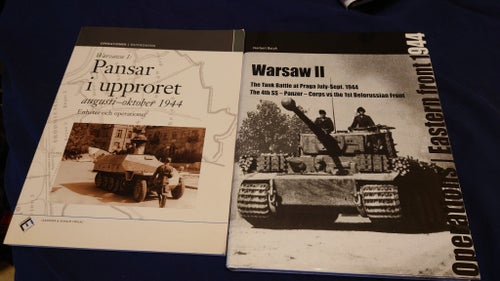 Warsaw 1 Pansar i upproret och Warsaw II Tank battle att Praga