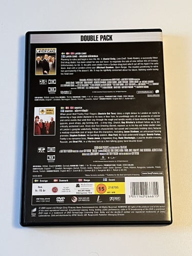 Layer cake & Snatch (2 filmer "Double pack"). Beg. 2-DVD