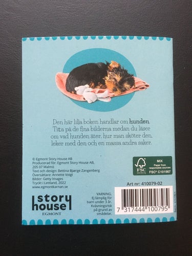 Hunden - Mina djurvänner - KÄRNAN - lite större än en pixi bok
