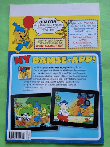 Bamse nr 2 från 2013