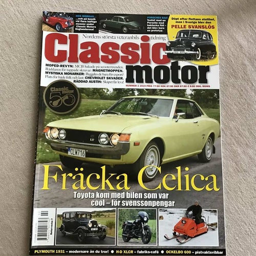 CLASSIC MOTOR NR 2 2019 TOYOTA,HD XLCR,SNÖSKOTER OCKELBO,SKOTERETT CRESCENT