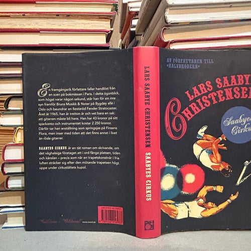 Saabyes cirkus av Lars Saabye Christensen. Bok. Very Fine plus