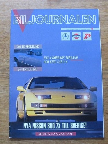 Tidning - Biljournalen Våren 90