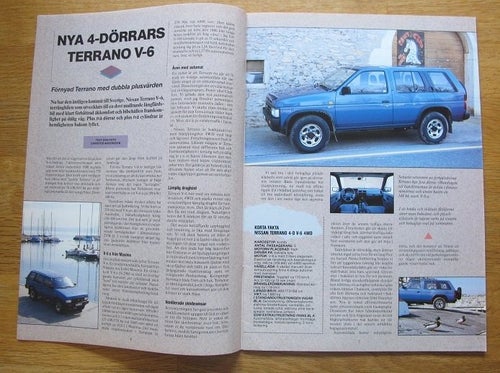 Tidning - Biljournalen Våren 90