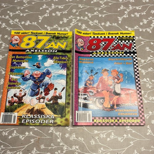 87:an Axelsson Klassiska Episoder Nr 1-2, 1994