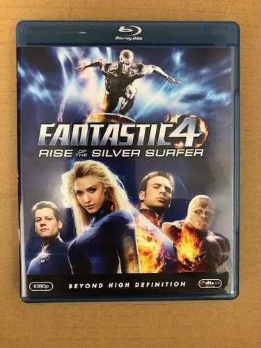 Fantastic Four: Rise of the Silver Surfer Blu-ray Sv. text