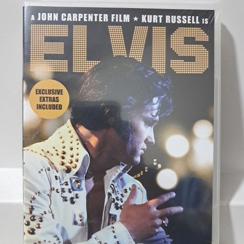 Elvis (1979) John Carpenter med Kurt Russell och Shelley Winters. *inplastad *