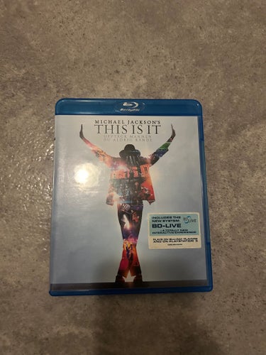 Michael Jackson's This Is It Blu-ray