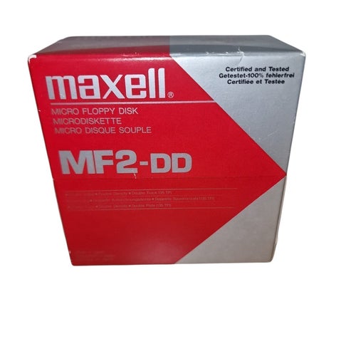Maxell MF2-DD Micro Floppy Disk / Amiga