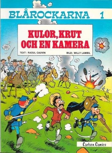 BLÅROCKARNA 1 - KULOR,KRUT OCH EN KAMERA