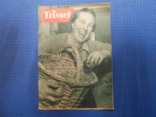 Trivsel nr 7 1954 Lille Rikard och hans katt av Rune Andreásson
