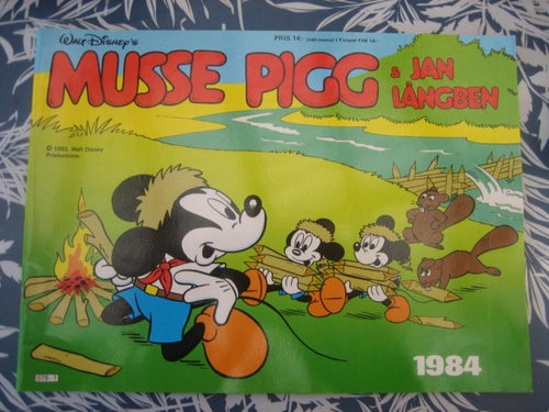 Walt Disneys - Musse Pigg & Jan Långben  1984  (Julalbum)