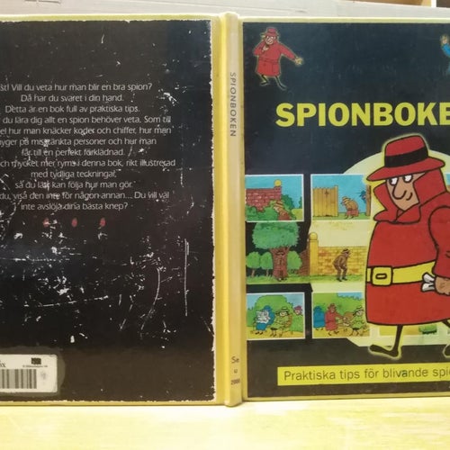 Spionboken, Praktiska Tips För Blivande Spioner! C. King. Bok. Very Fine. BM
