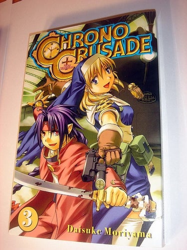 CHRONO CRUSADE MANGA serie svenska NY OLÄST !! Nr 3