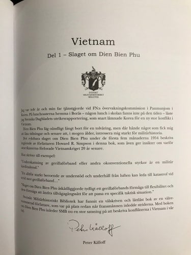 Svenskt militärhistoriskt bibliotek - Vietnam Del 1