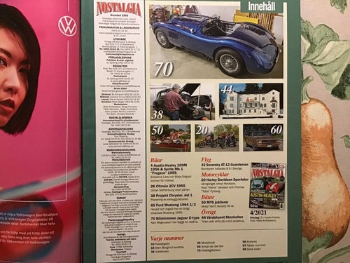 NOSTALGIA NR 4 2021 STENKULLENS VÄRDSHUS,HD,,CITROËN 2 CV,AUSTIN,FLYG BÅT