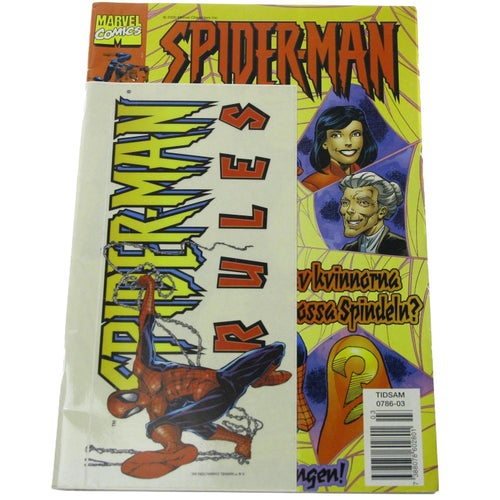Spiderman - 2000 - NR 3 - Bilaga: Klistermärken