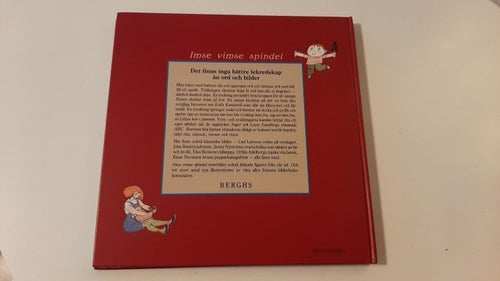 IMSE VIMSE SPINDEL RIM OCH RAMSOR FÖR DE MINSTA TRYCKT 1988 FINT SKICK