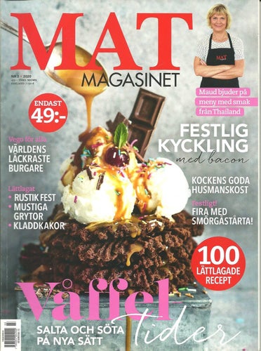 Mat Magasinet Nr. 3 2020 - Våffeltider/Alla älskar bacon