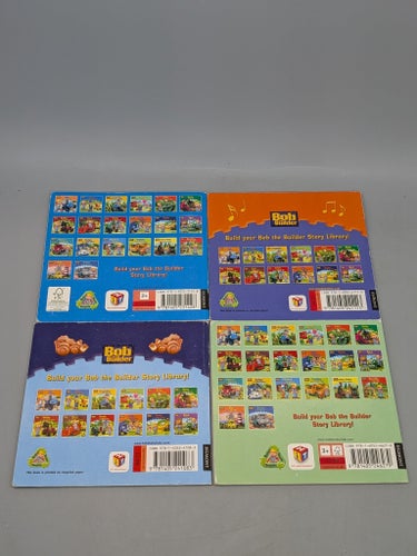4st Byggare Bob böcker på engelska - Bob the builder