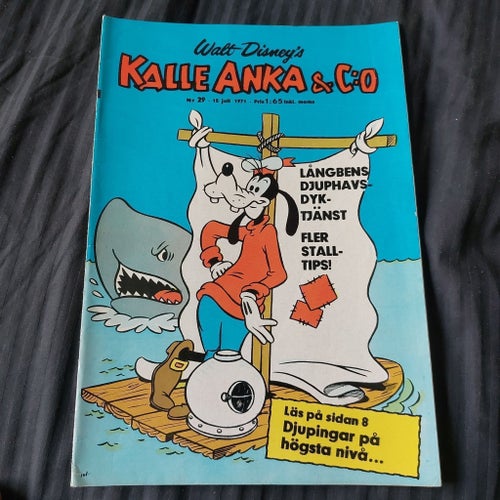 Kalle anka o co 1971 -nr 29