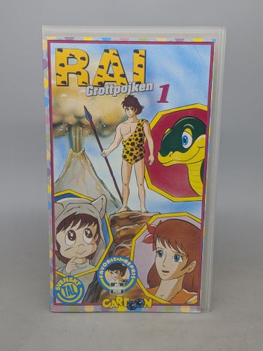 Rai Grottpojken 1 - Svenskt tal - VHS