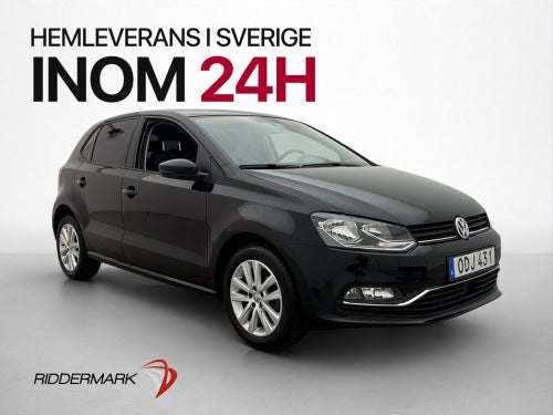 Volkswagen Polo 1.2 TSI 90hk Farthållare Bluetooth P-sensor