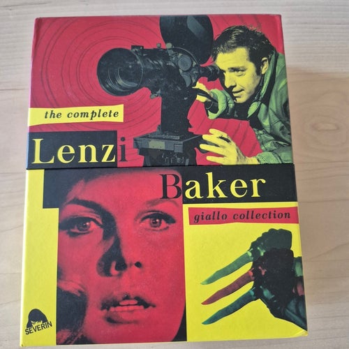 The Complete Lenzi Baker Giallo Collection Blu-ray Box 6 disc skräck giallo