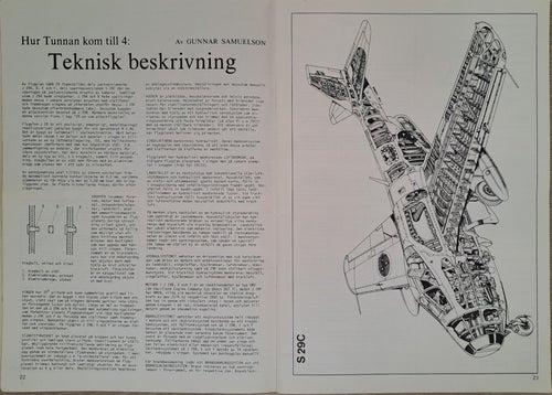 SAAB 29 Tunnan Flyghistorisk Revy Nr 27