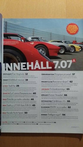 Automobil nr 7 2007: Audi S5, Porsche 911 Turbo Cab, Suzuki Swift Sport